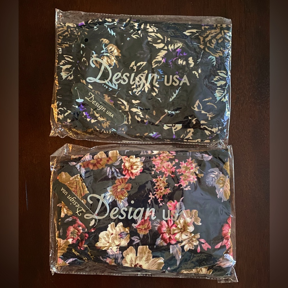Set of 2 Floral Print Leggings